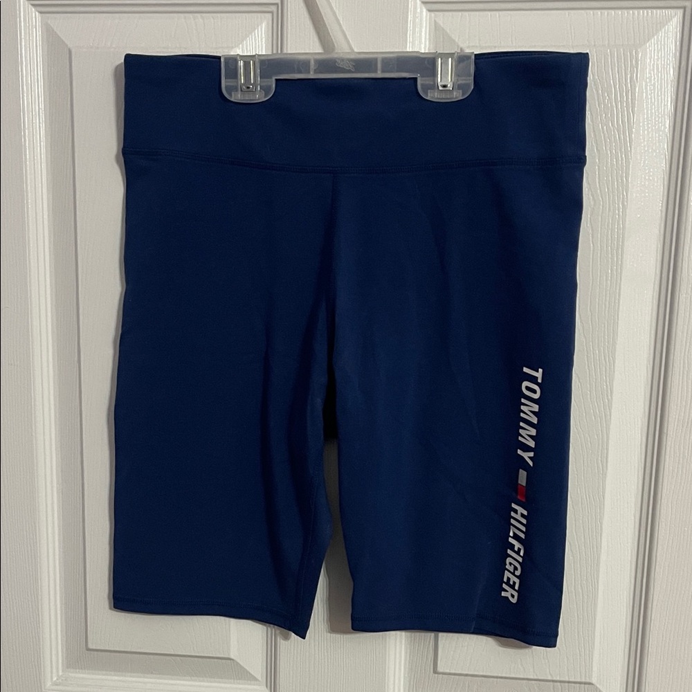 Tommy Hilfiger Women's Blue Bike Shorts